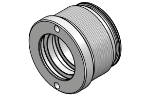 Dławnica M250 CGMM, Średnica tłoka: 100 mm, Tłoczysko: 40 mm