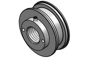 Tłok M250 CTFV, Średnica tłoka: 25 mm, ØI-F - Średnica wewnętrzna tłoka: 11 mm