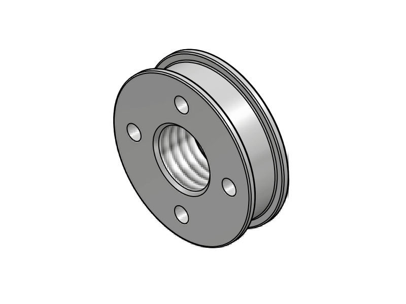 Tłok M250 CTTB, Średnica tłoka: 30 mm, ØI-F - Średnica wewnętrzna tłoka: 20 mm